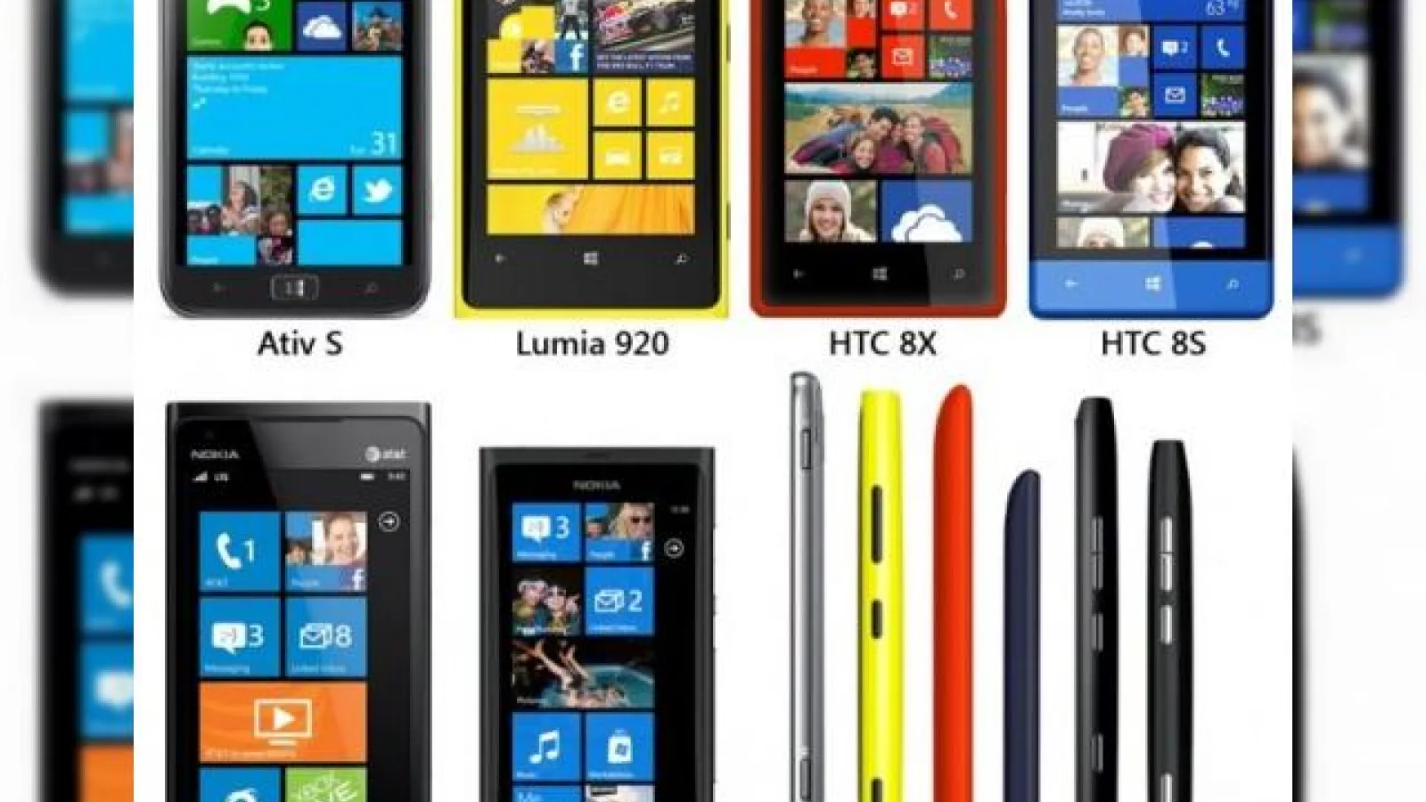 Vrei un telefon Windows Phone 8? Iată cum stau la design așii Microsoft: Nokia, HTC și Samsung