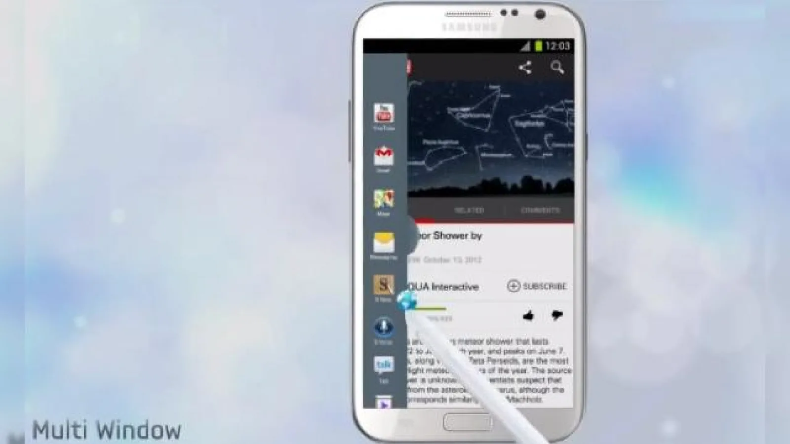 Samsung Galaxy Note II primește un update de firmware ce aduce funcția multi-window