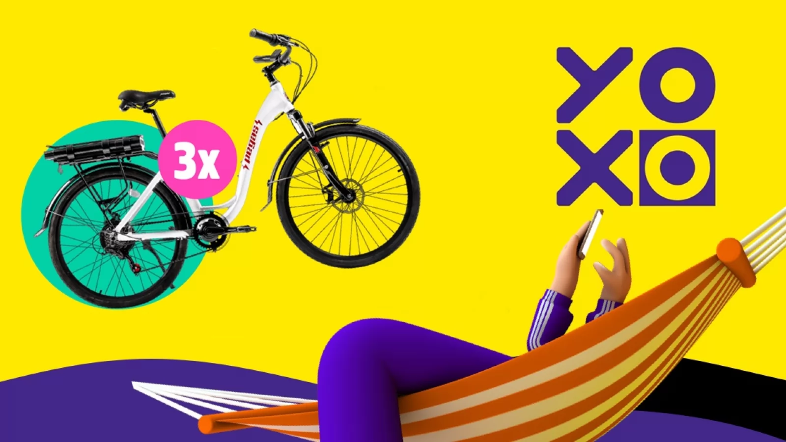 Abonează-te la YOXO până pe 31 ianuarie și poți câștiga una dintre cele 3 biciclete electrice Pegas din tombolă!