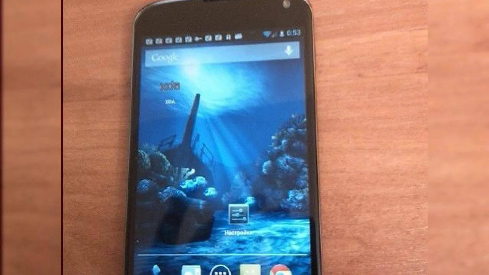 Alte două imagini cu LG Optimus Nexus și o primă specificație ciudată pentru un smartphone de top