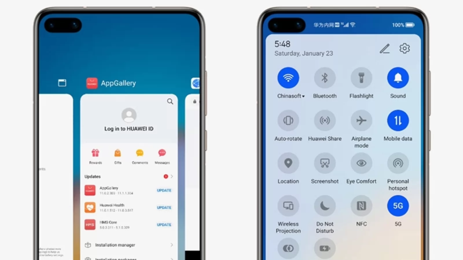 O analiză a lui Harmony OS 2.0 beta dezvăluie că aduce cu Android 10