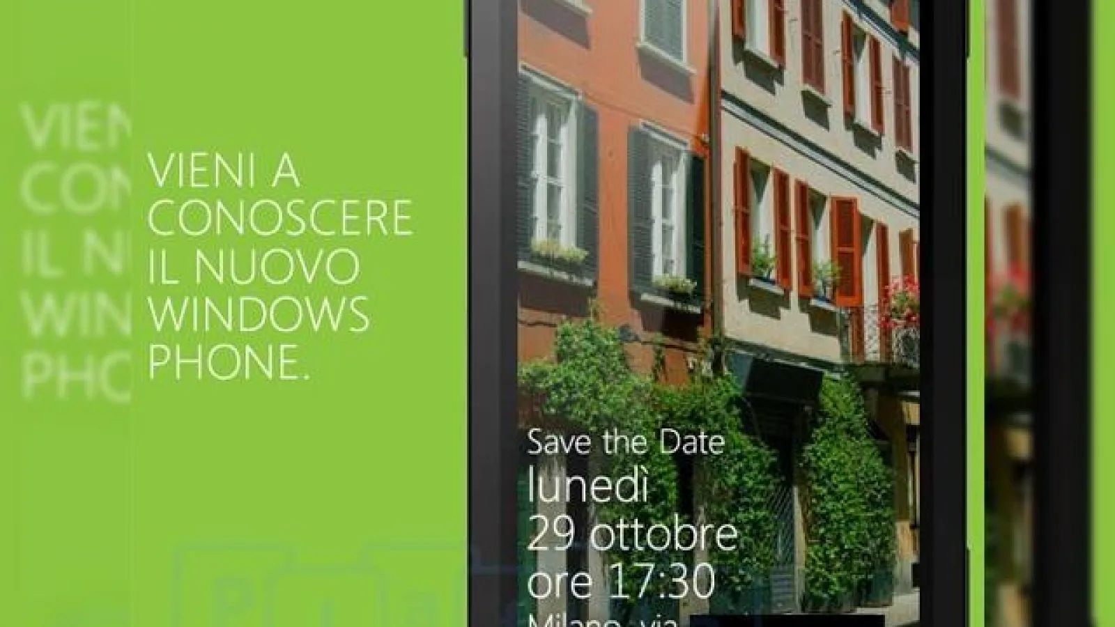 Microsoft Începe să trimită invitații pentru evenimentul Windows Phone de pe 29 octombrie, de la Milano
