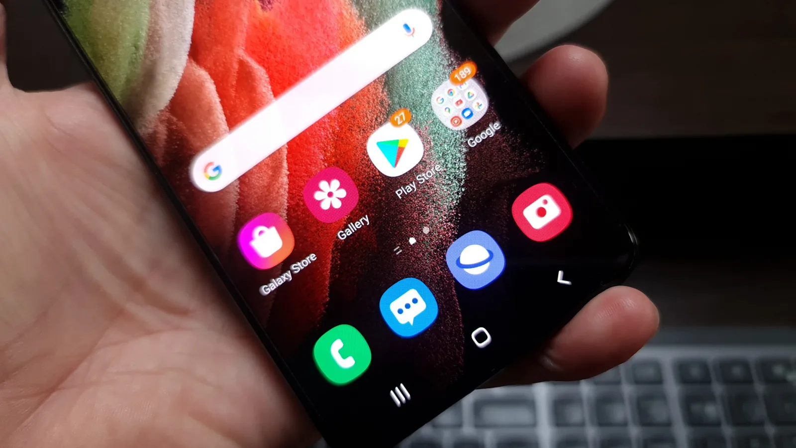 Samsung Galaxy S21+ 5G: OS, UI, aplicaţii definite de sinergie, productivitate, munca de acasă