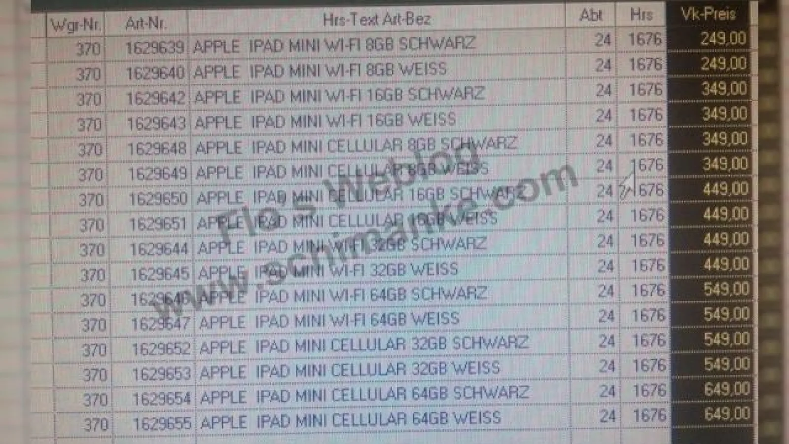 iPad Mini apare În oferta unui retailer german! Avem primele prețuri, pornind de la 249 de euro!