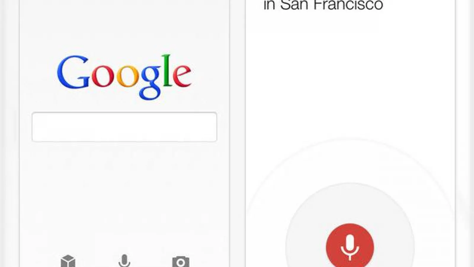 Aplicația Google Search pentru iOS actualizată, include căutare vocală și atacă Siri la baionetă (Video)