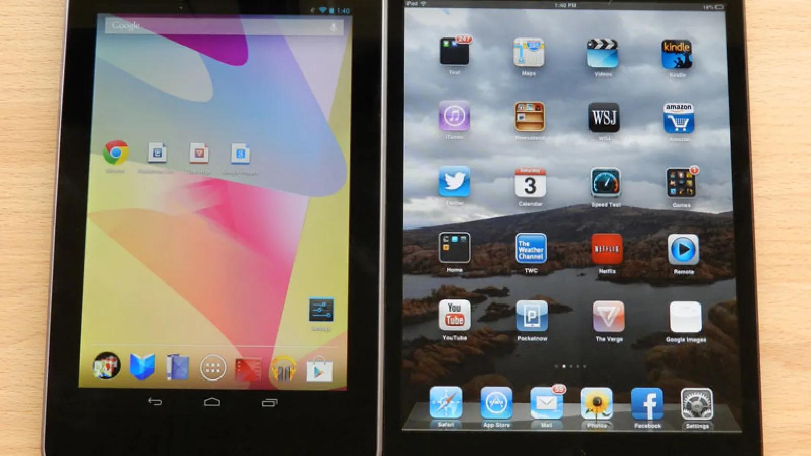 iPad Mini Versus Nexus 7: bătălia mini tabletelor Google și Apple (Video)