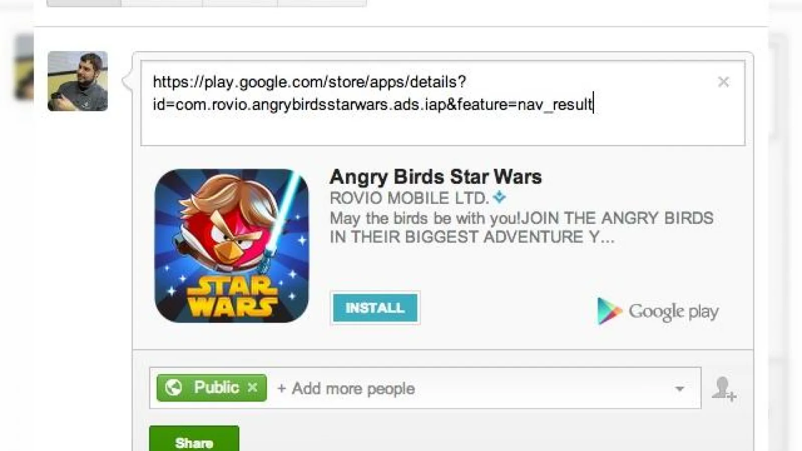 Google+ vă permite acum să descărcați aplicații Android direct din Stream