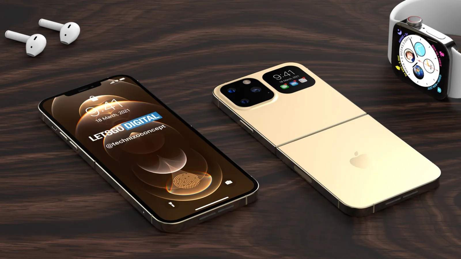iPhone Flip, telefonul pliabil Apple cu clapetă primeşte o nouă viziune (Concept)