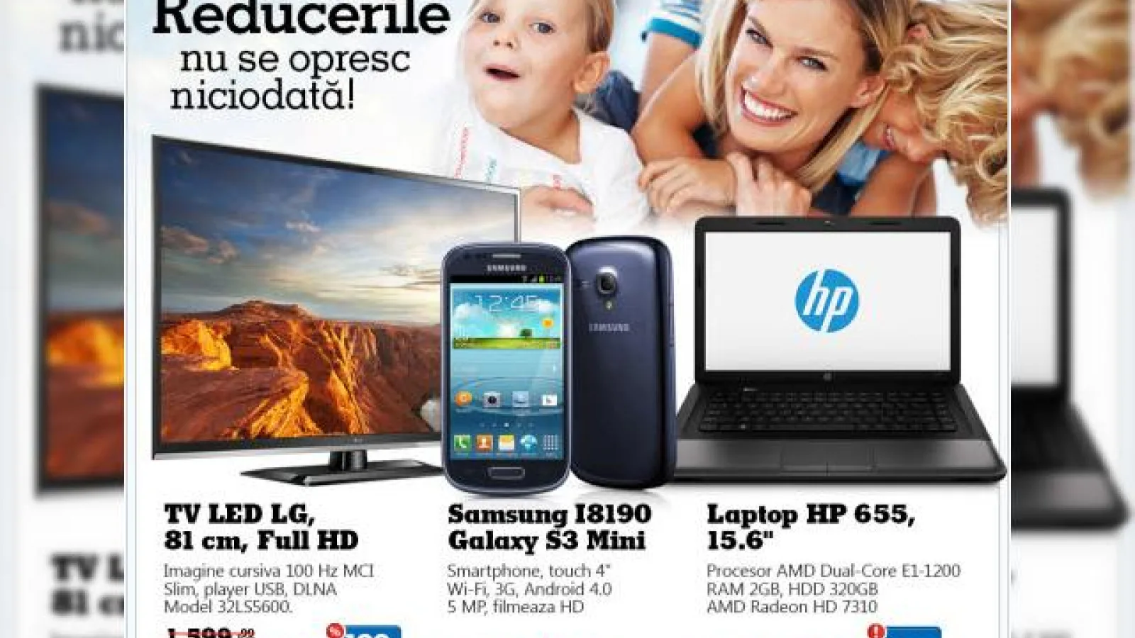 Reducerile continuă la eMAG, chiar și fără Black și fără Friday! Galaxy S3 Mini la 1479 lei și multe alte produse atractive!