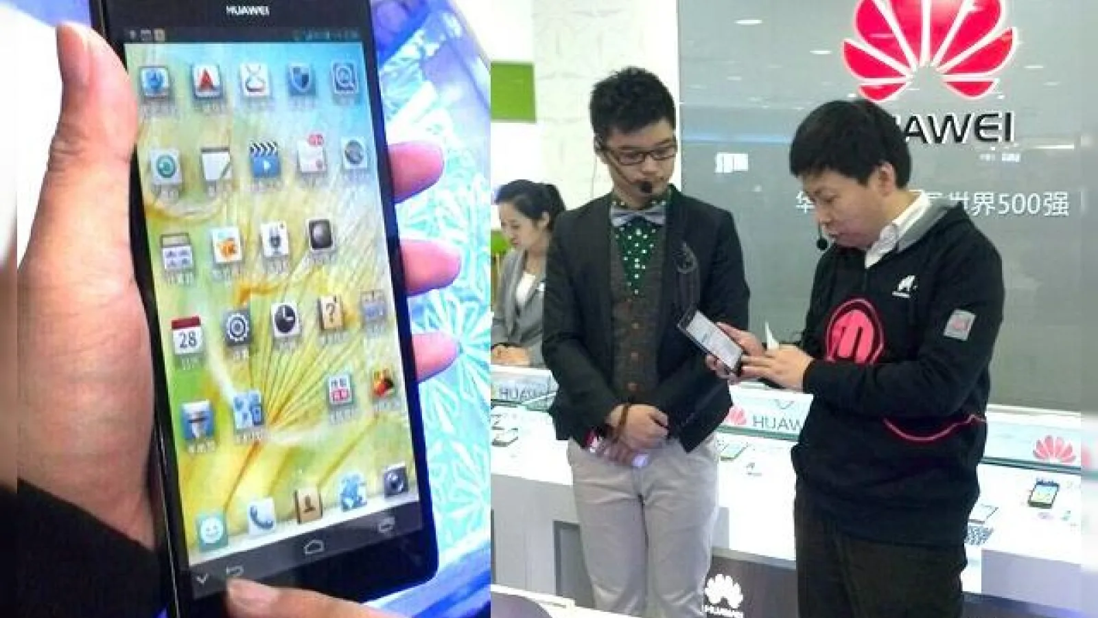 Super phabletul Huawei Ascend Mate cu ecran de 6.1 inch surprins În imagini (Video)