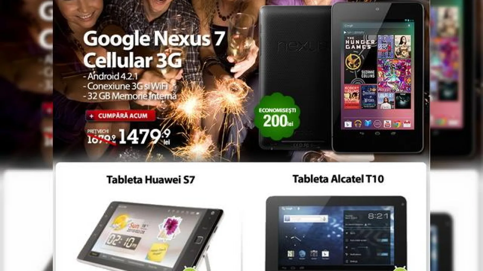 Quickmobile.ro prezintă ultimul Quickend din 2012: Nexus 7 3G la 1479 lei și alte oferte atractive!