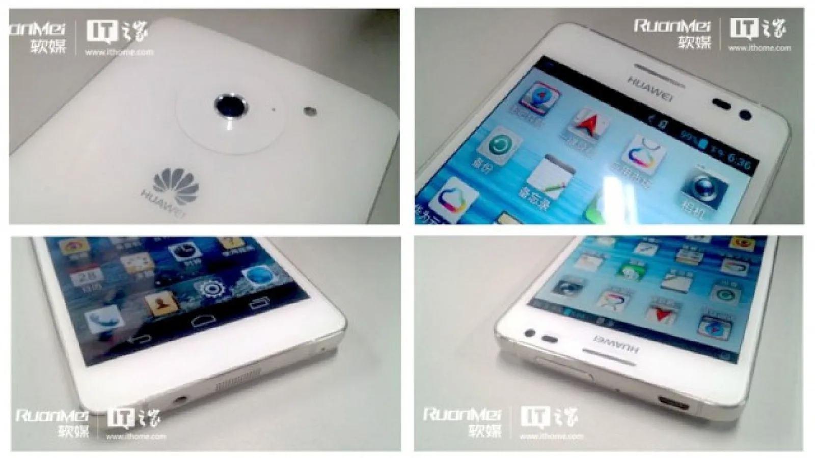 Huawei Ascend D2 În noi imagini: aduce cu un hibrid Între iPhone și Samsung Galaxy