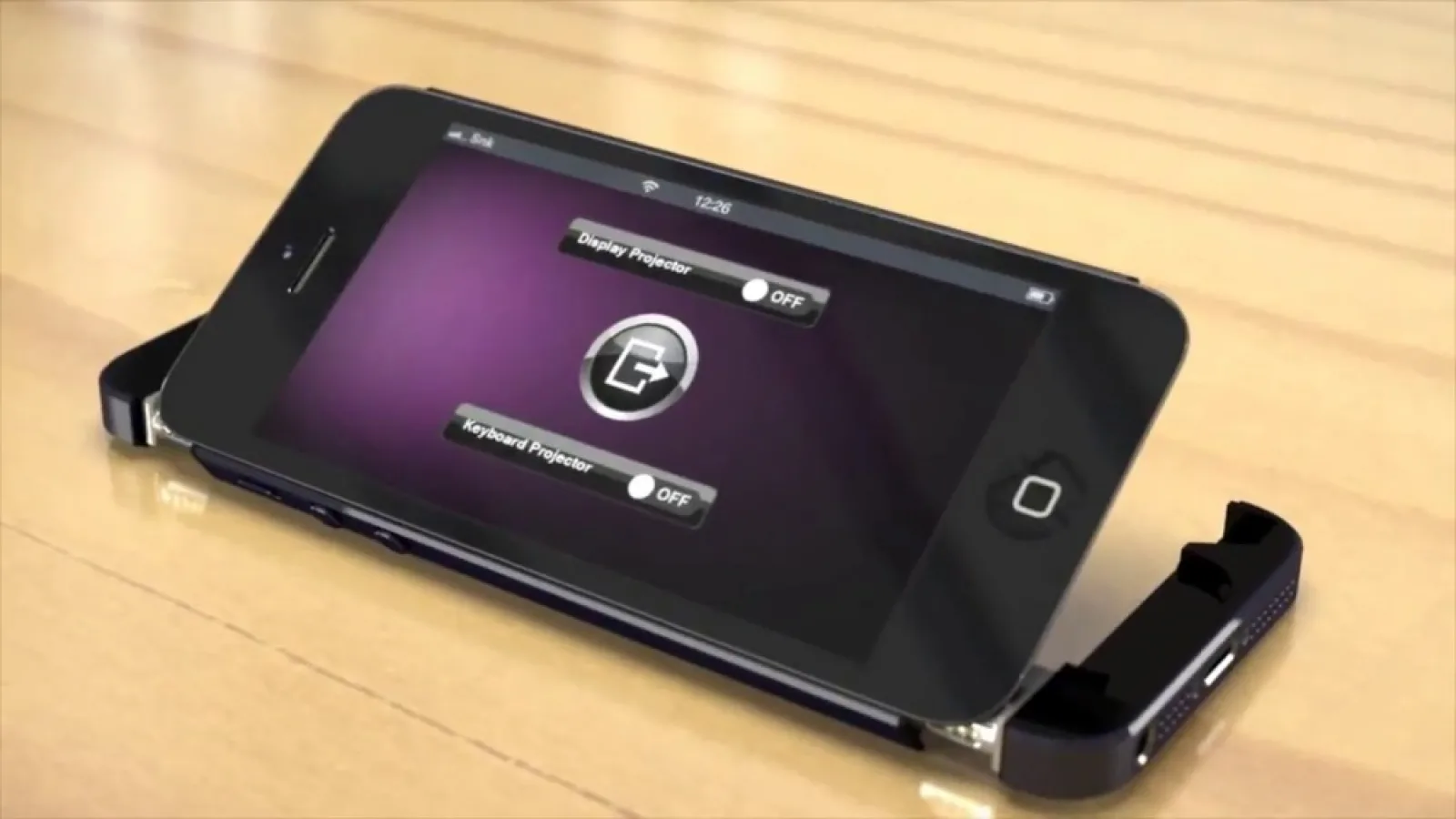 iPhone 5S ar putea arăta așa... sau mai bine zis iPhone 8, cu 4 proiectoare video la pachet (Video)