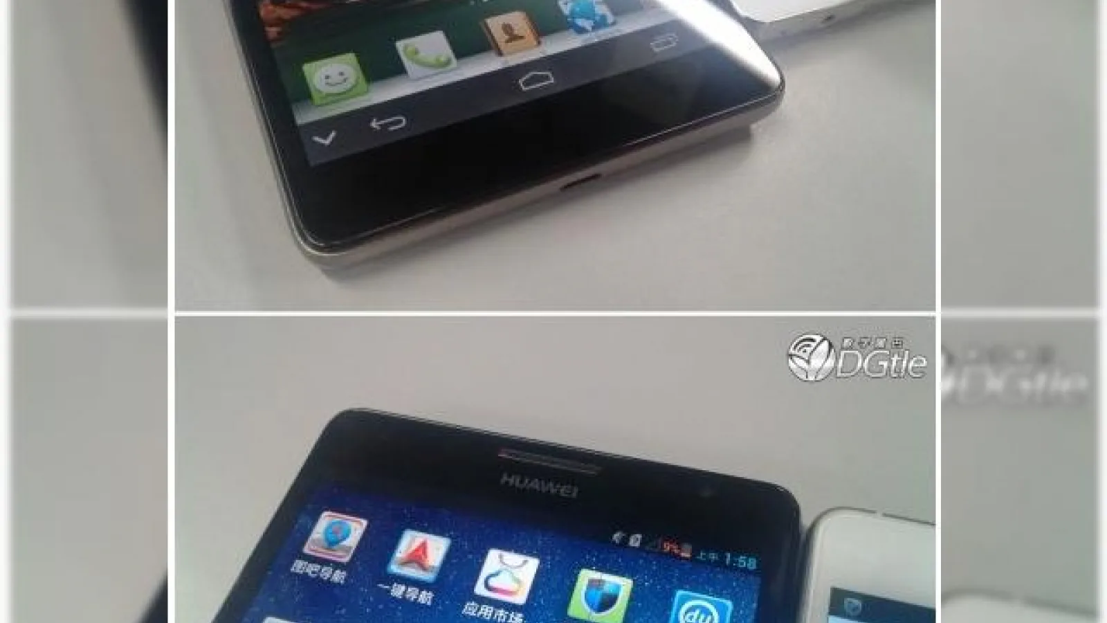 Huawei Ascend Mate, "smartphone" de 6.1 inch Înfățișat În noi imagini hands on