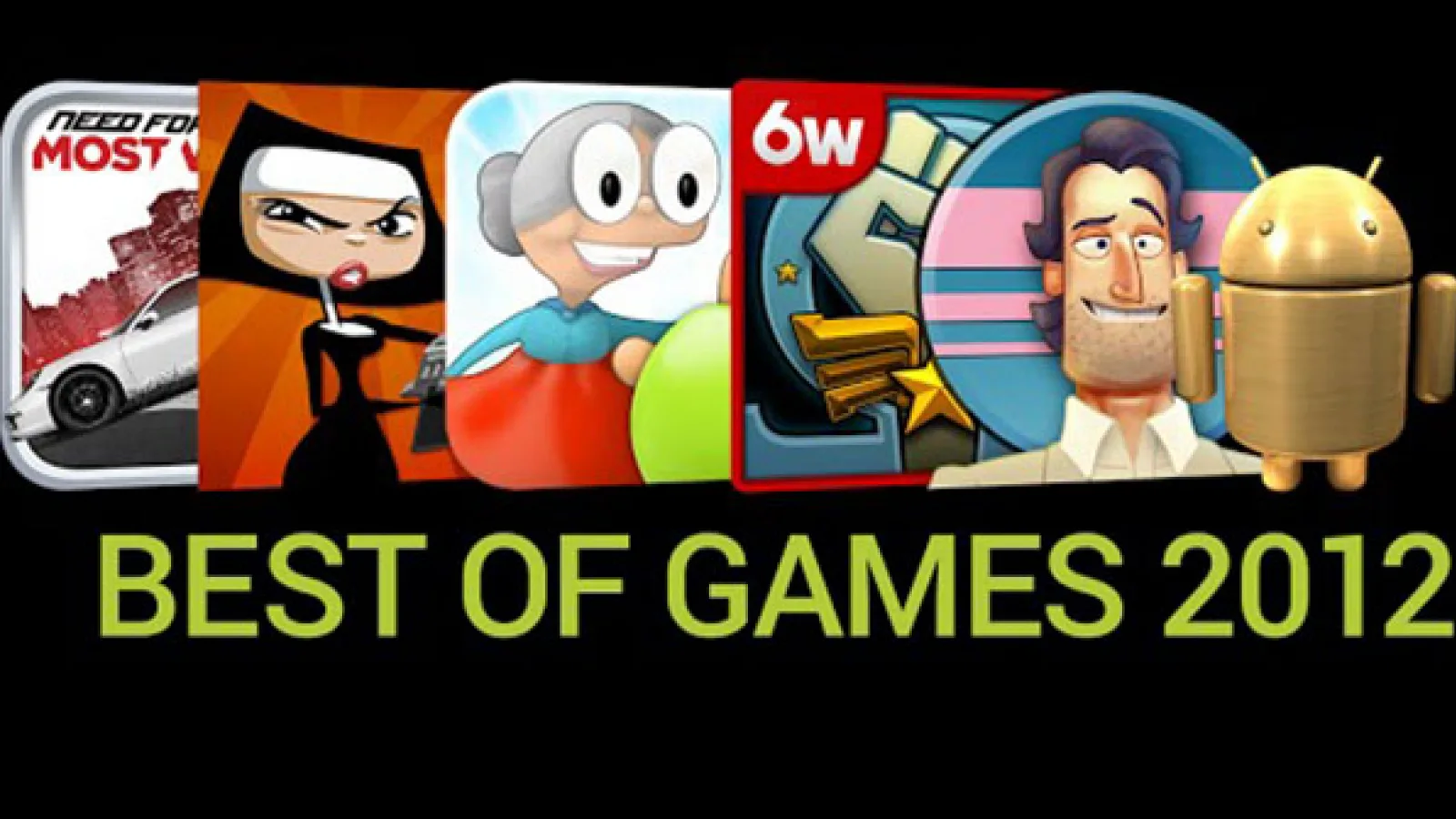 Cele mai bune jocuri de pe Android În 2012 nominalizate de Google; Angry Birds lipsește de pe listă!