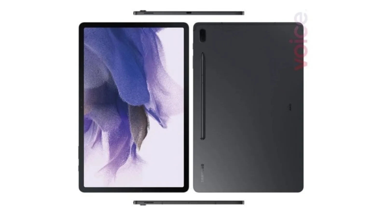 Samsung Galaxy Tab S7 Lite 5G apare în noi randări, care dezvăluie complet designul tabletei