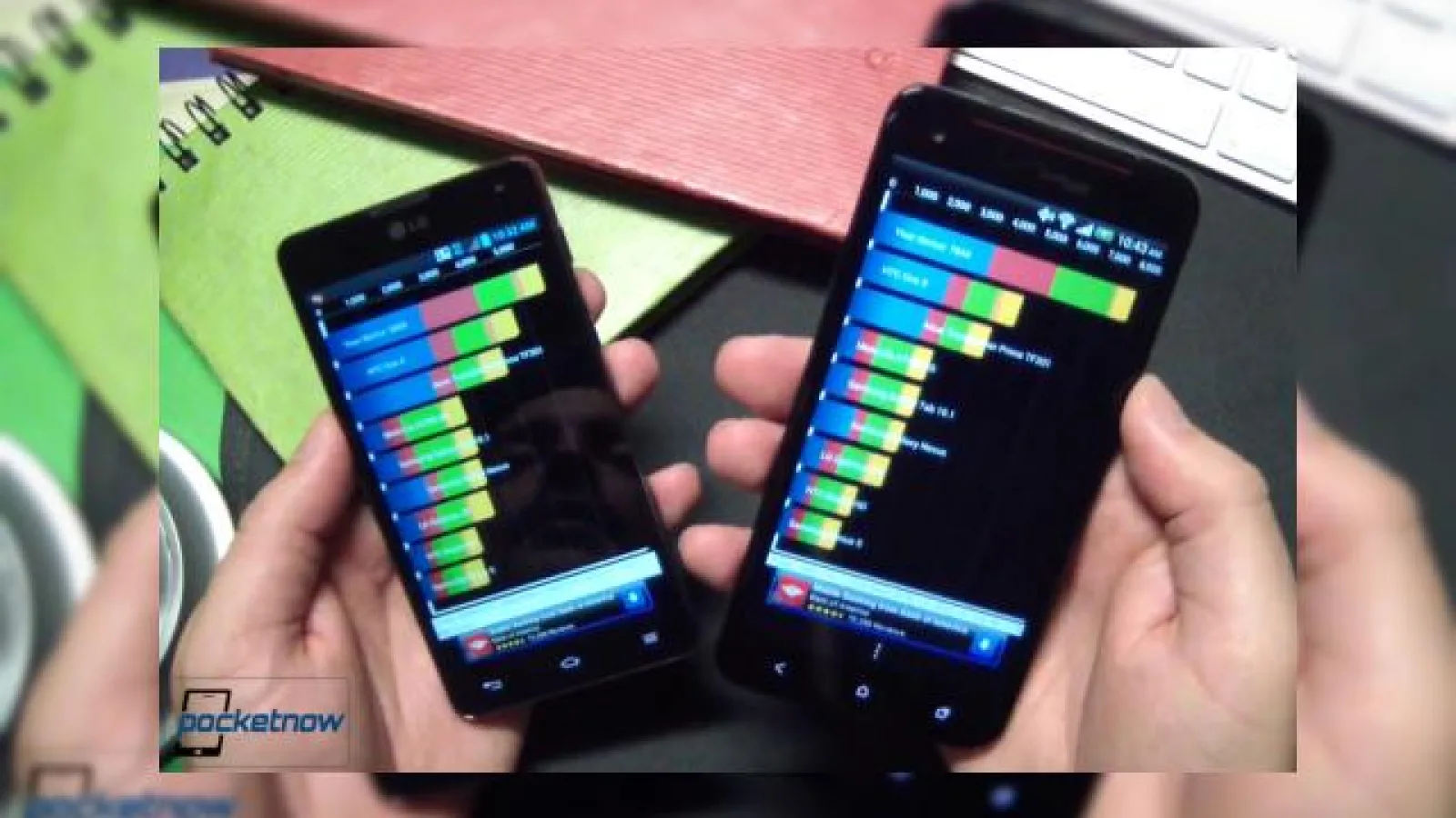 HTC Droid DNA versus LG Optimus G: o comparație a flagship-urilor (Video)