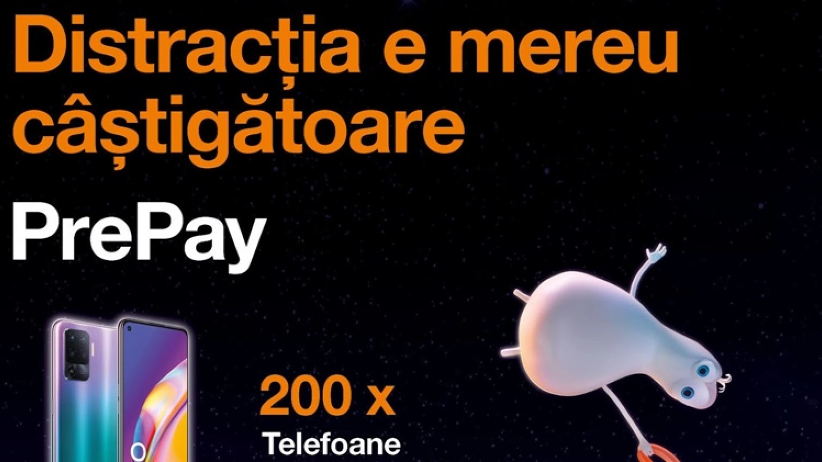 Orange PrePay îți aduce bonusuri şi premii dacă încarci minim 5 euro credit în această primăvară şi vară