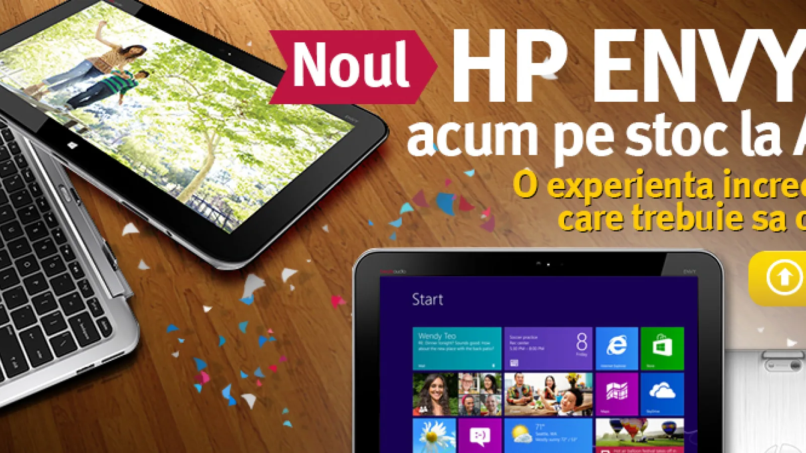 Laptableta HP Envy X2 acum pe stoc la Altex, cu Windows 8 la pachet și tastatură detașabilă (video)