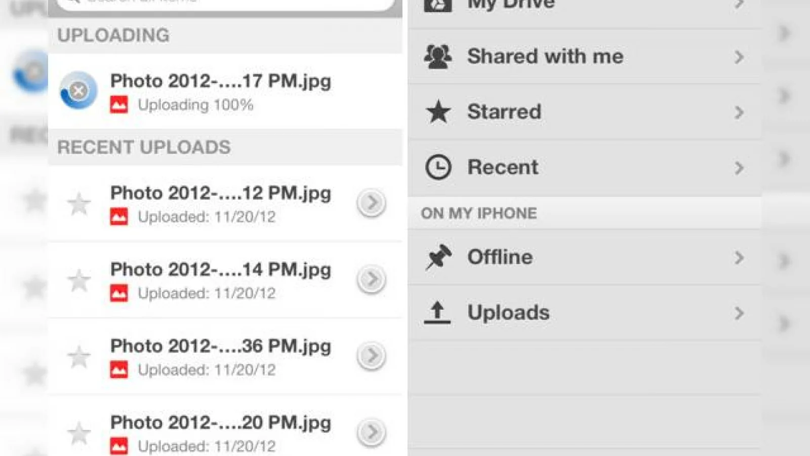 Google Drive În varianta iOS actualizat, integrează QuickOffice acum