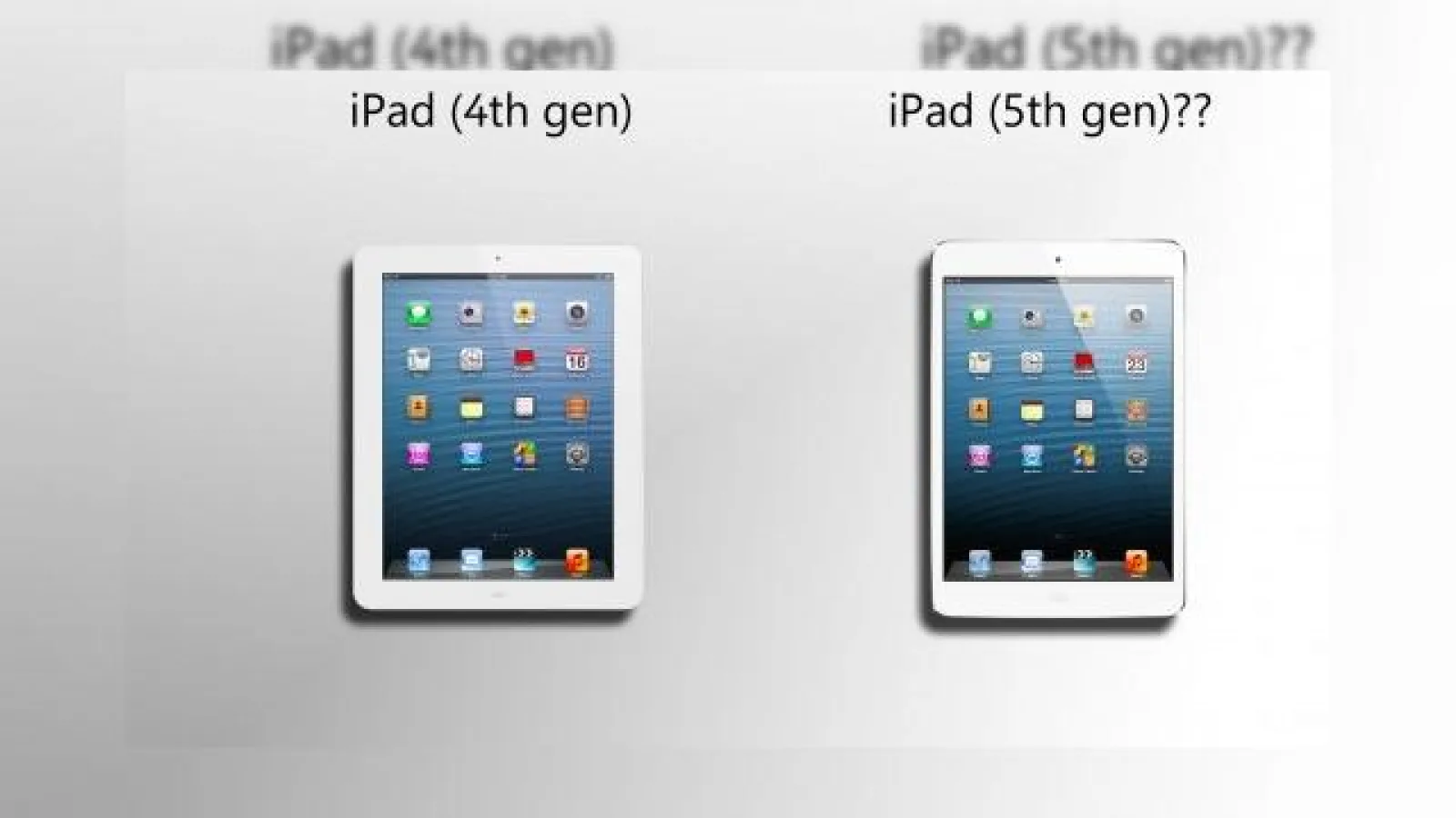 iPad 5 va folosi tehnologia de display a lui iPad Mini pentru a fi mai subțire