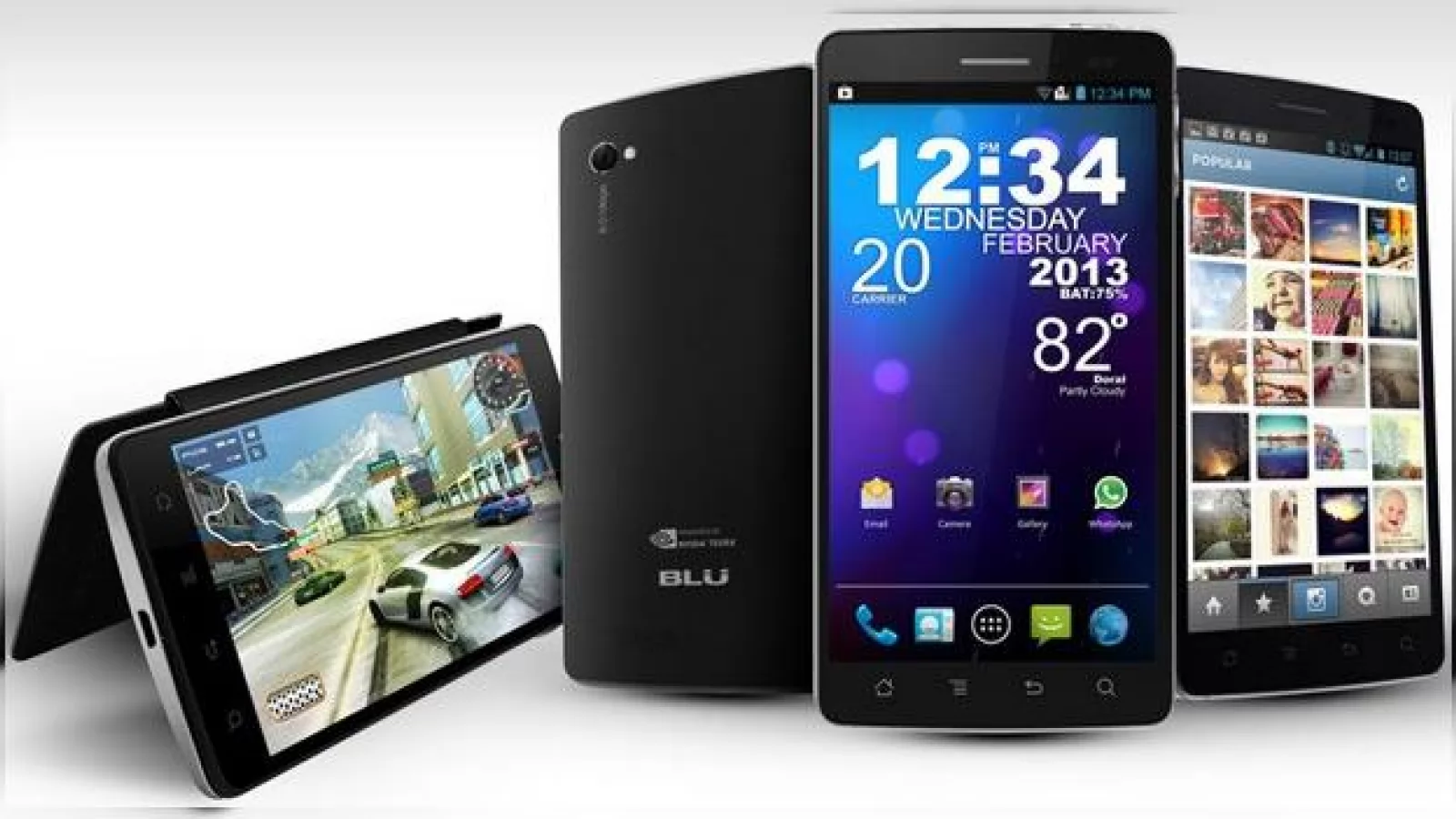 Așa ar putea arăta primul telefon Allview cu procesor Tegra 3: BLU Products de 4.5 inch și 5.7 inch