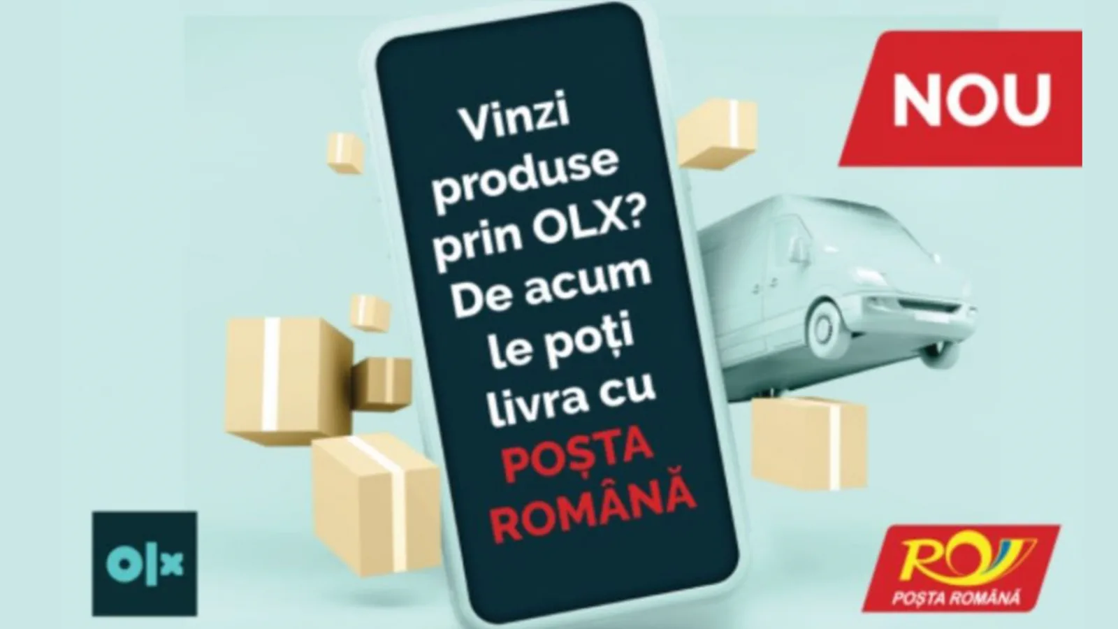 Poşta Română va livra produsele de pe OLX cu un tarif de până la 44% mai mic faţă de costurile standard