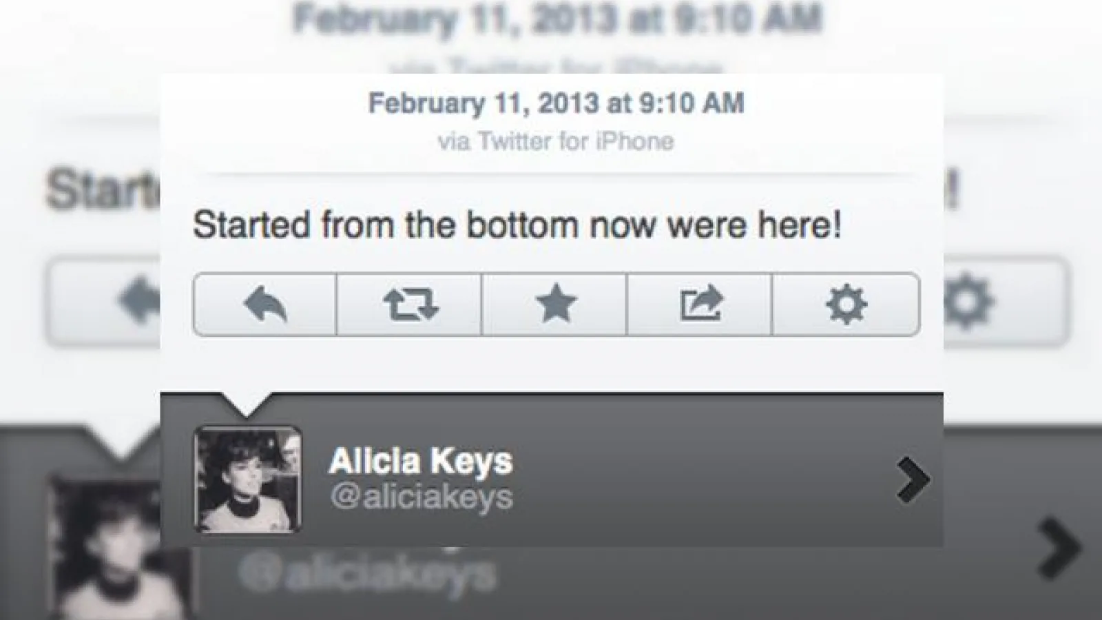 Imaginea companiei BlackBerry, Alicia Keys postează de pe iPhone... dă vina pe un hack (video)