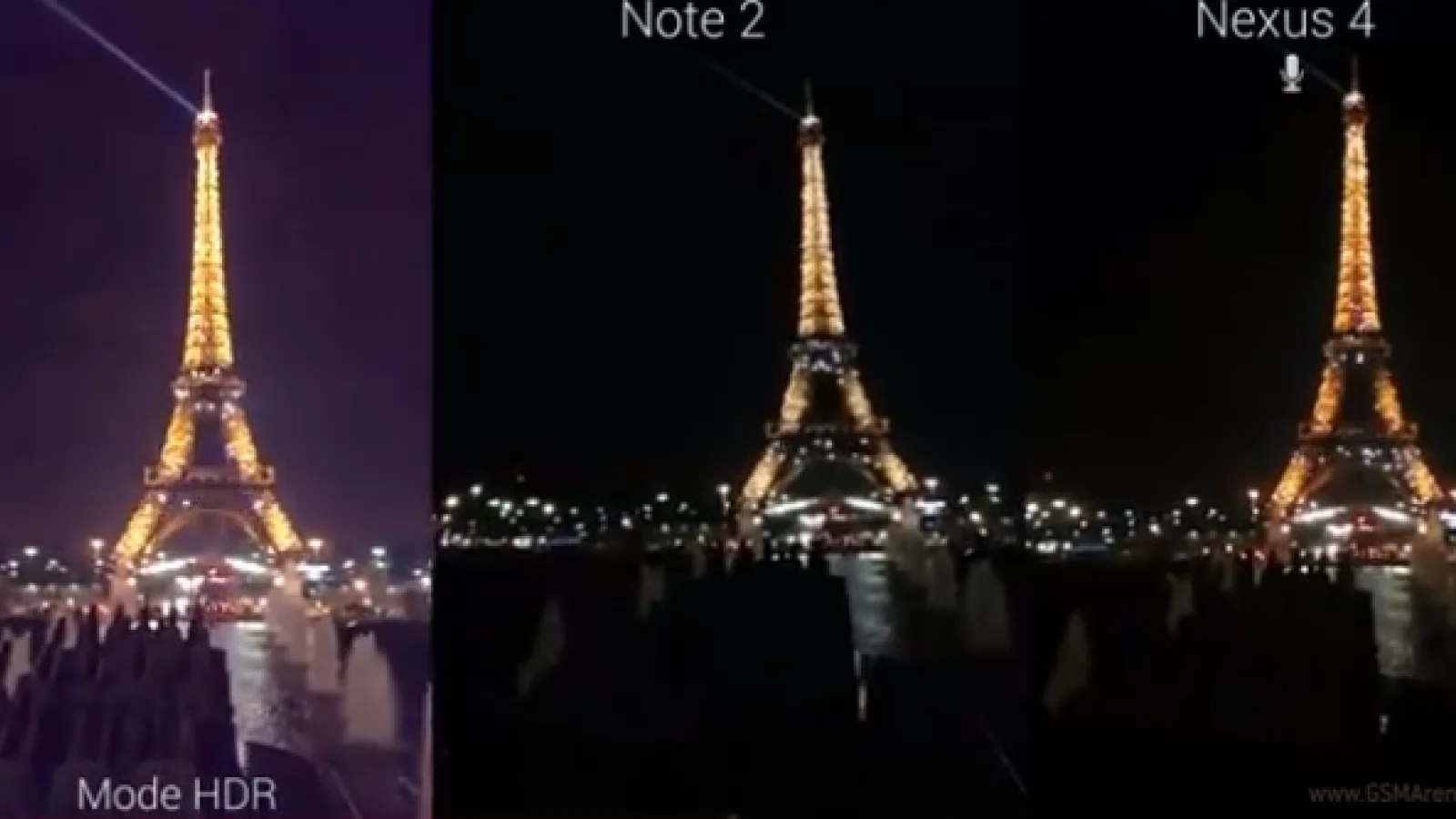 Sony Xperia Z comparat cu Galaxy Note II și Google Nexus 4 la captura video (Video)