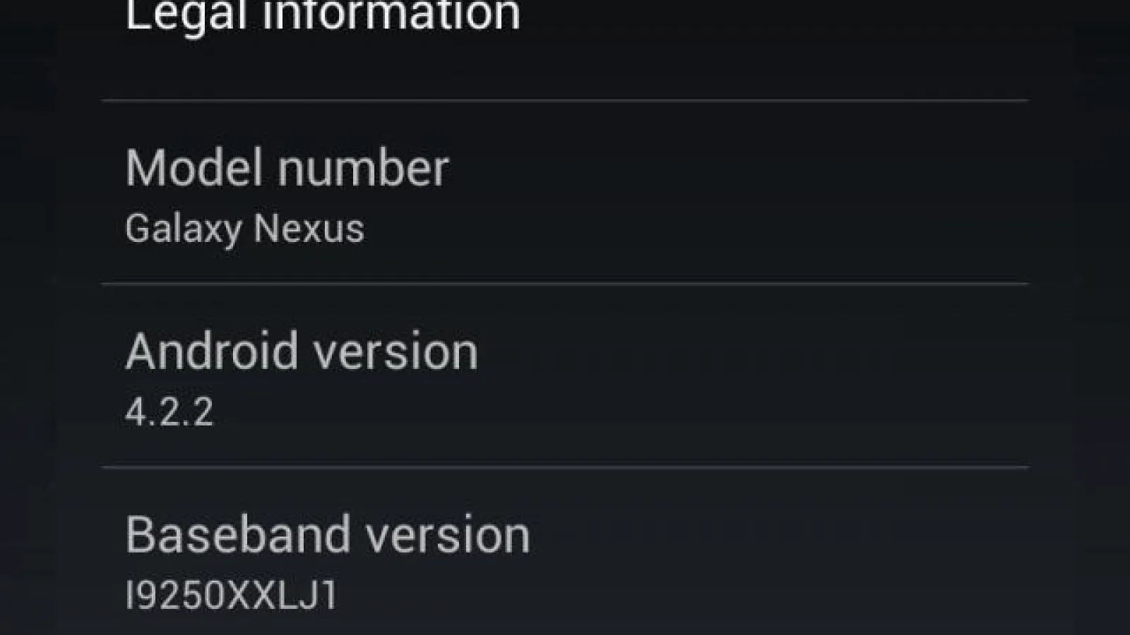 Posesorii de Galaxy Nexus (yakju) pot descărca acum Android 4.2.2 pentru instalare manuală