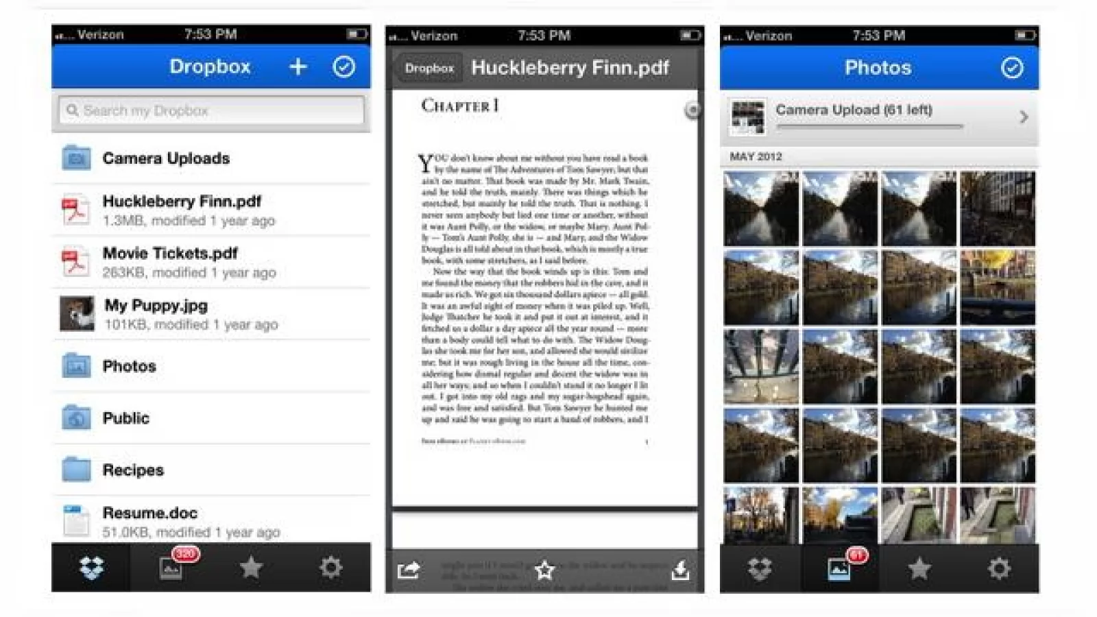Dropbox primește o actualizare În versiunea iOS, include un PDF viewer și notificare pentru partajare de fișiere