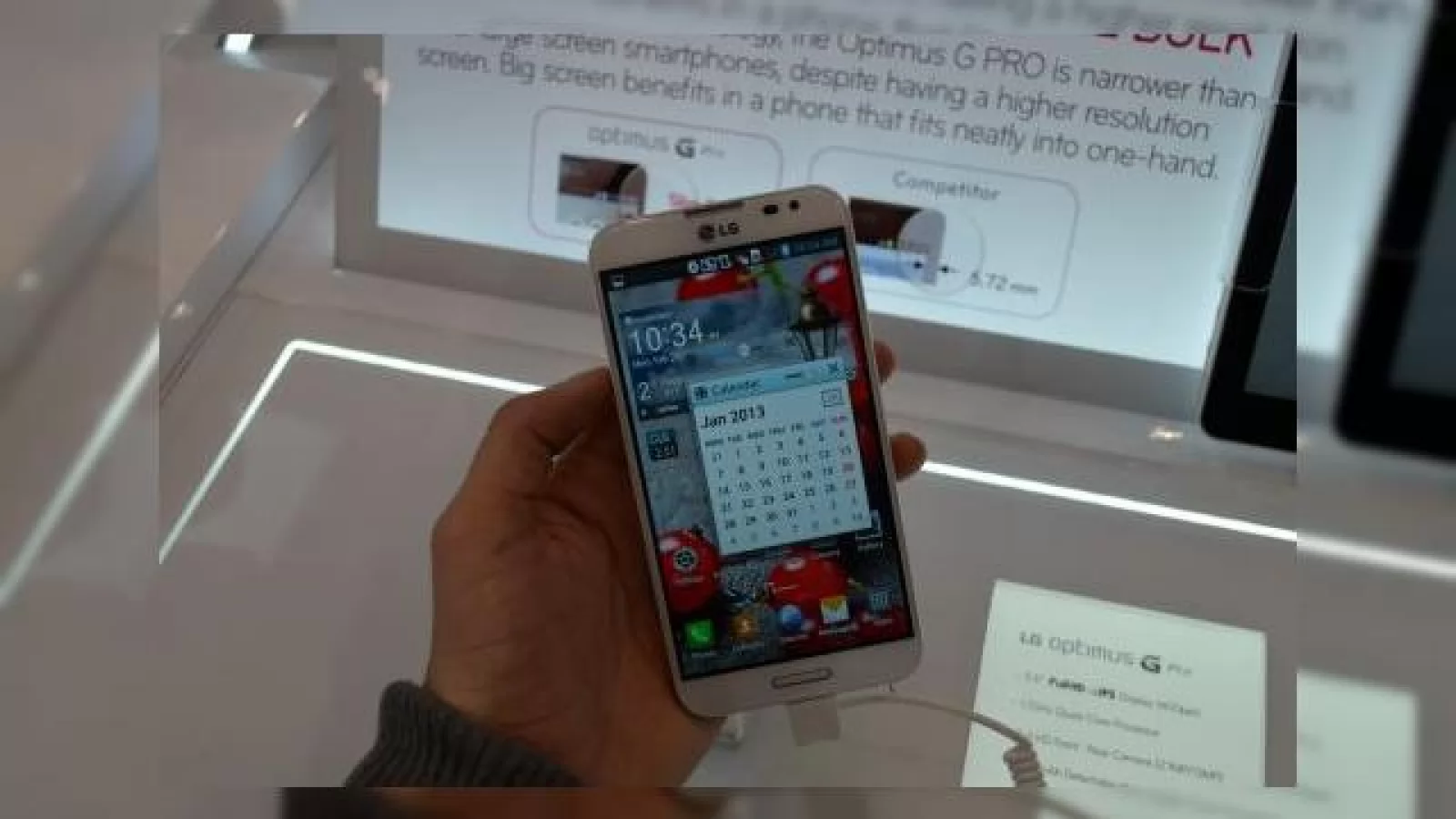 MWC 2013: LG Optimus G Pro hands on, un super phablet Întors pe toate părțile (Video)