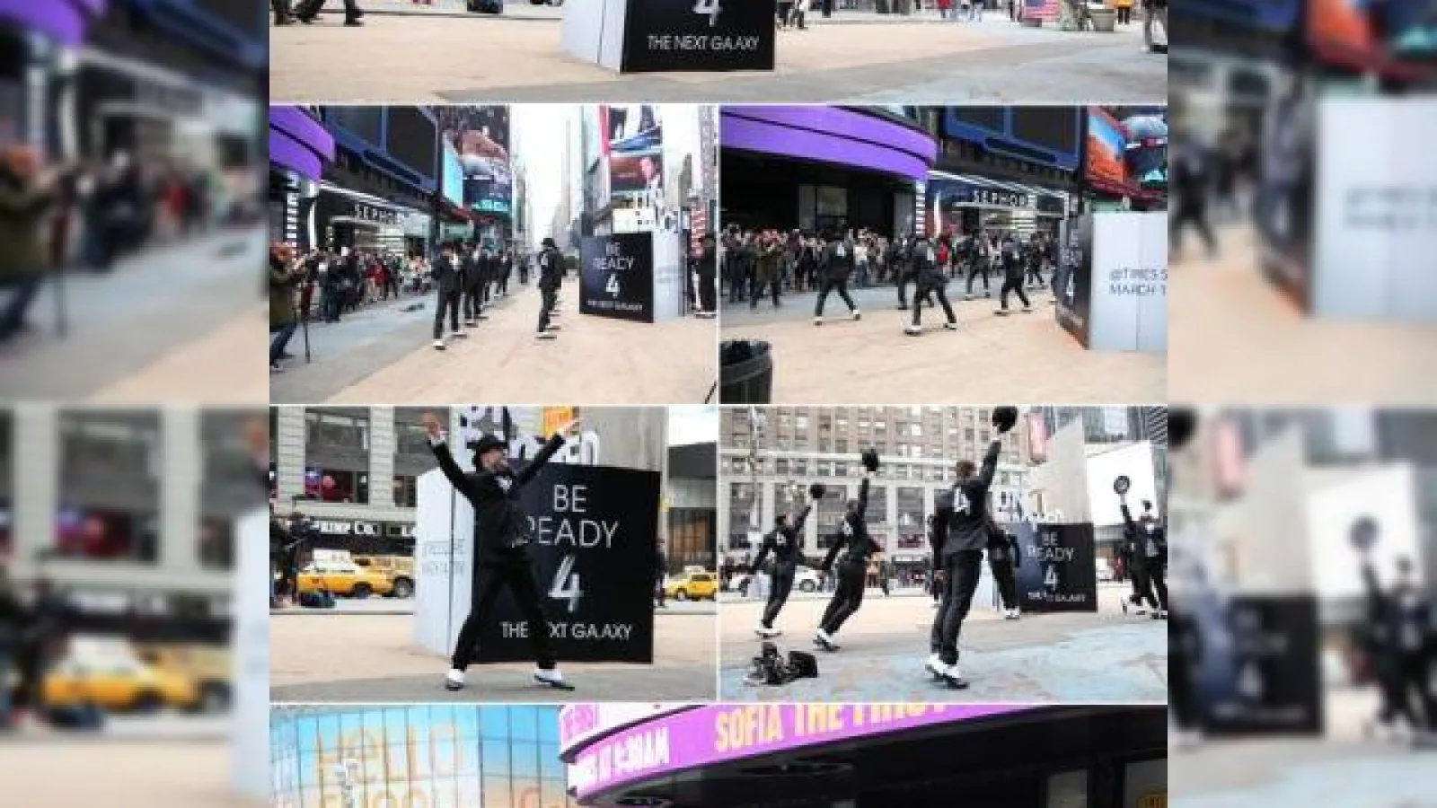 Samsung pregătește terenul pentru Galaxy S IV cu un flash mob În New York (Video)