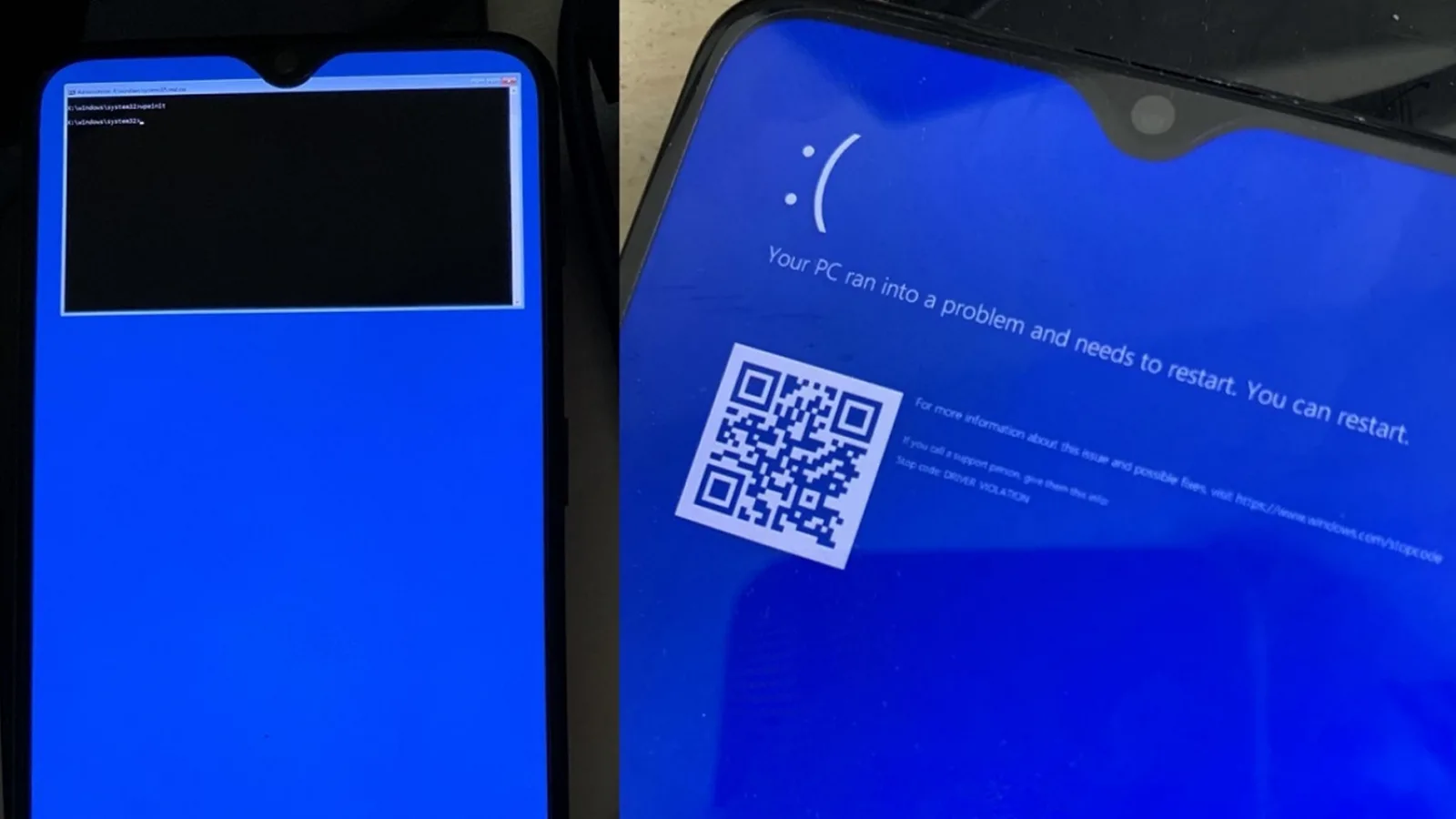 Windows 11 a fost portat și pe telefoanele Android! OnePlus 6T rulează sistemul de operare cu bug-uri minime