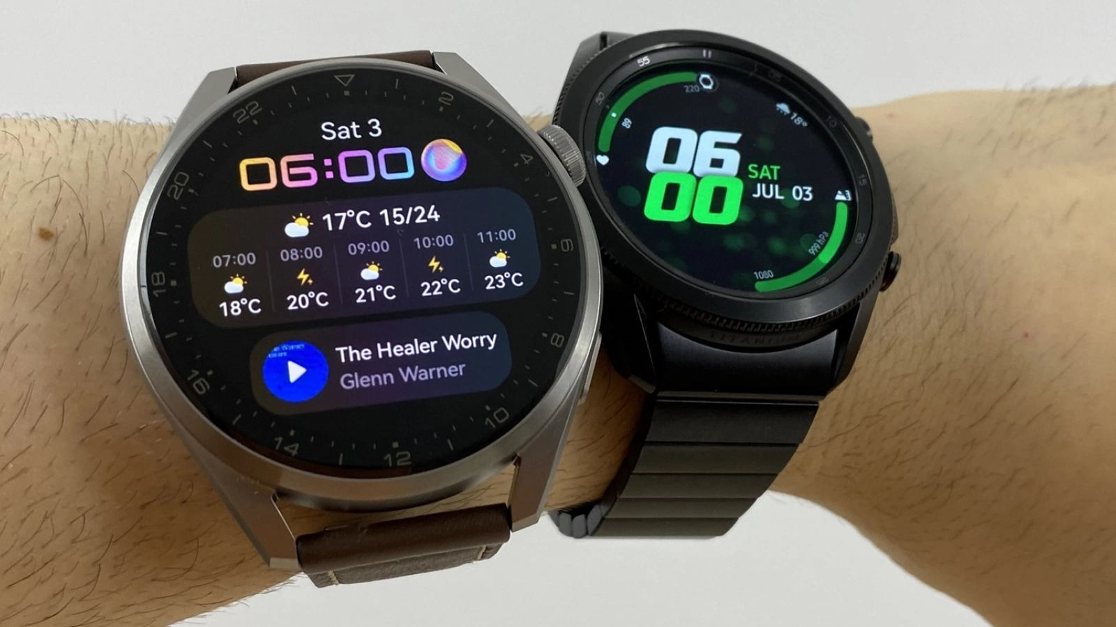 Comparaţie Huawei Watch 3 Pro versus Samsung Galaxy Watch3 Titanium: HarmonyOS se ridică la nivelul unei experienţe mature