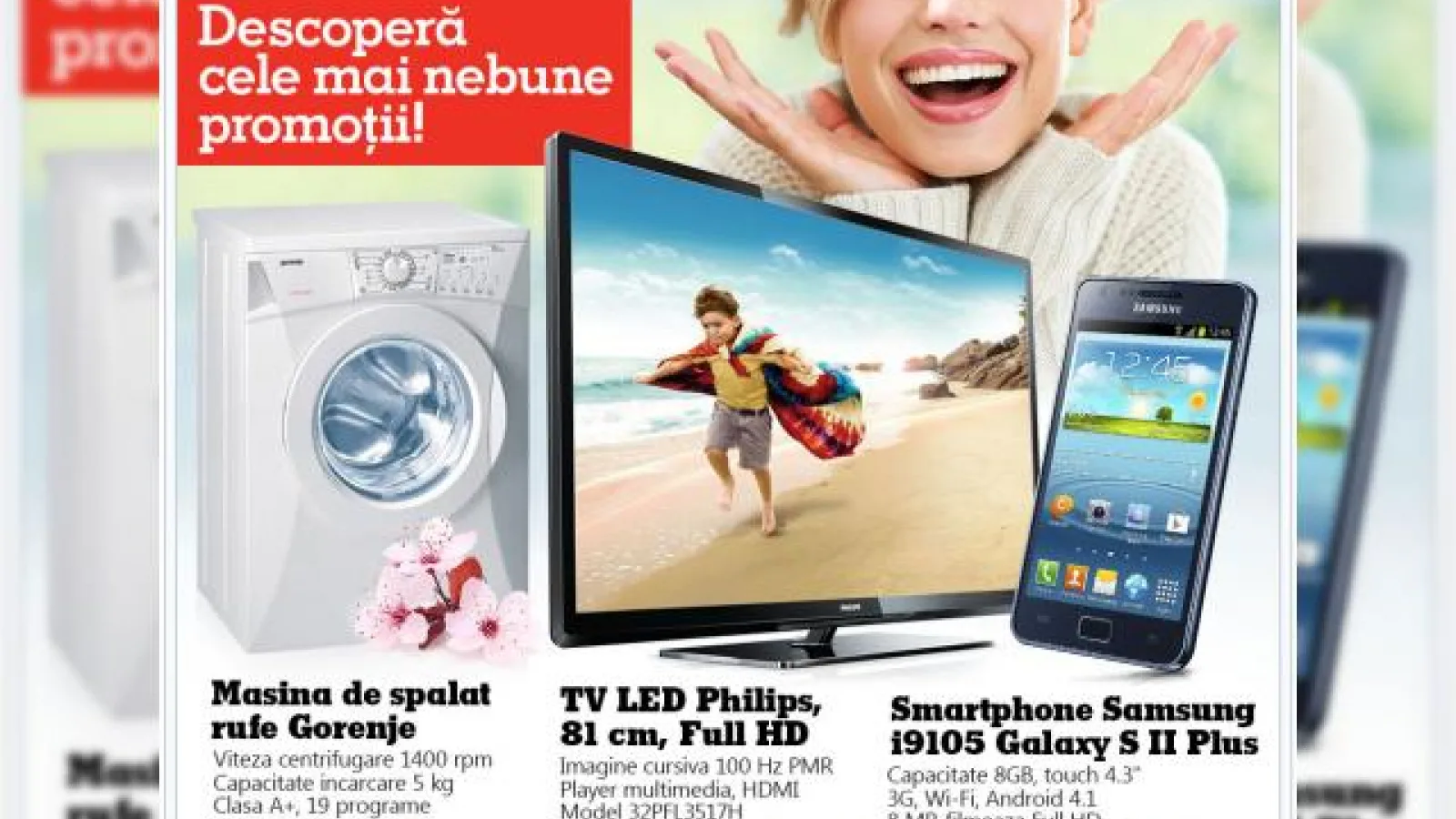 Promoțiile săptămânii de la eMAG.ro: tablete de la 349 lei, telefoane de la 249 lei