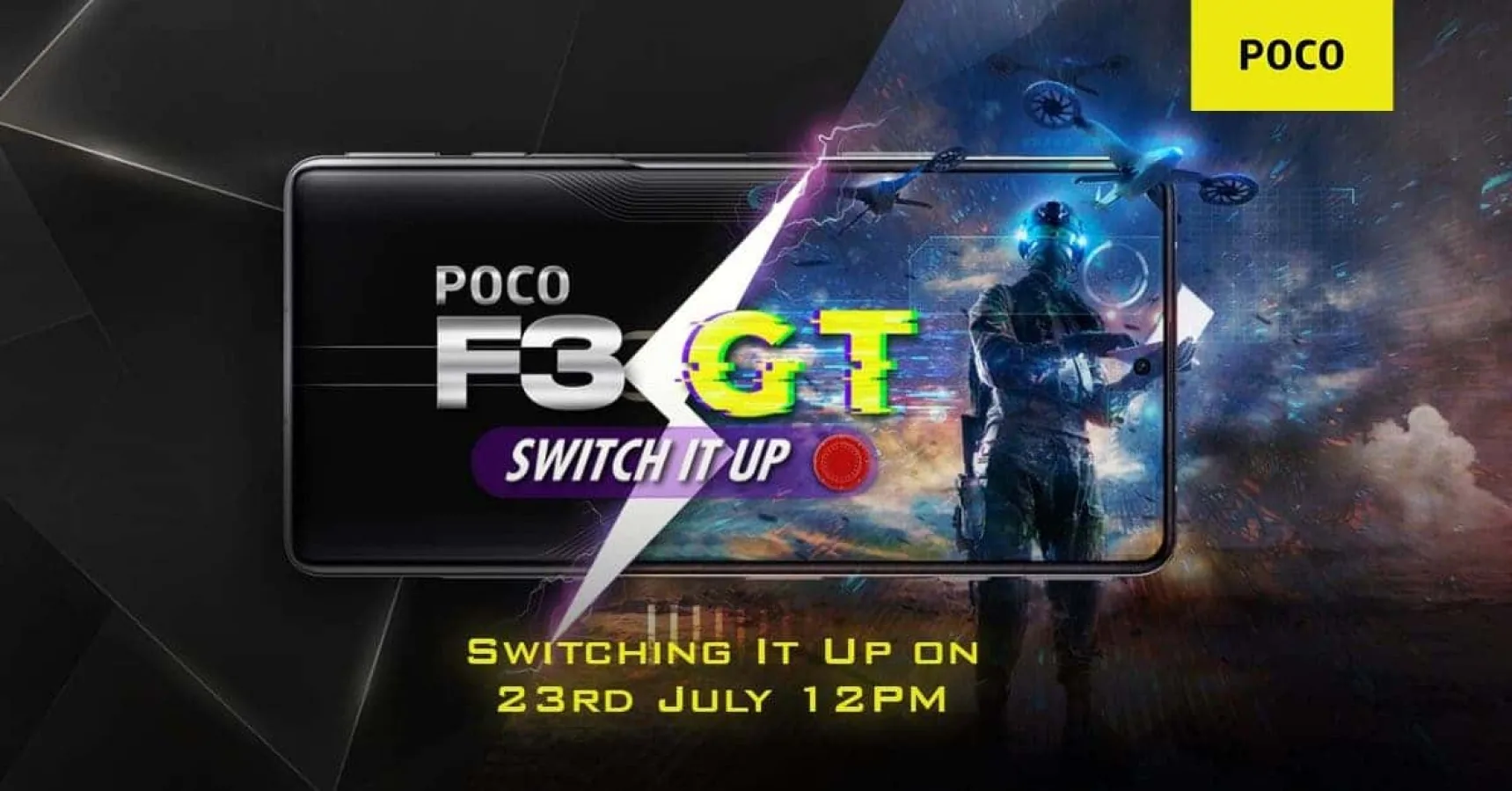 POCO F3 GT are anunțată data lansării; Smartphone-ul va debuta oficial pe 23 iulie