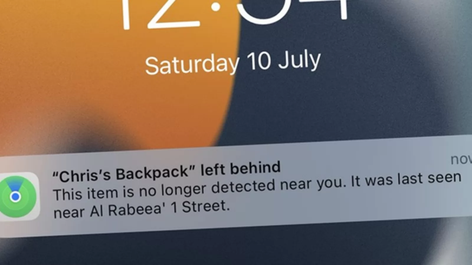 Iată cum se activează pe iOS 15 funcția "Left Behind" pentru AirTags; Alerte pentru obiectele uitate