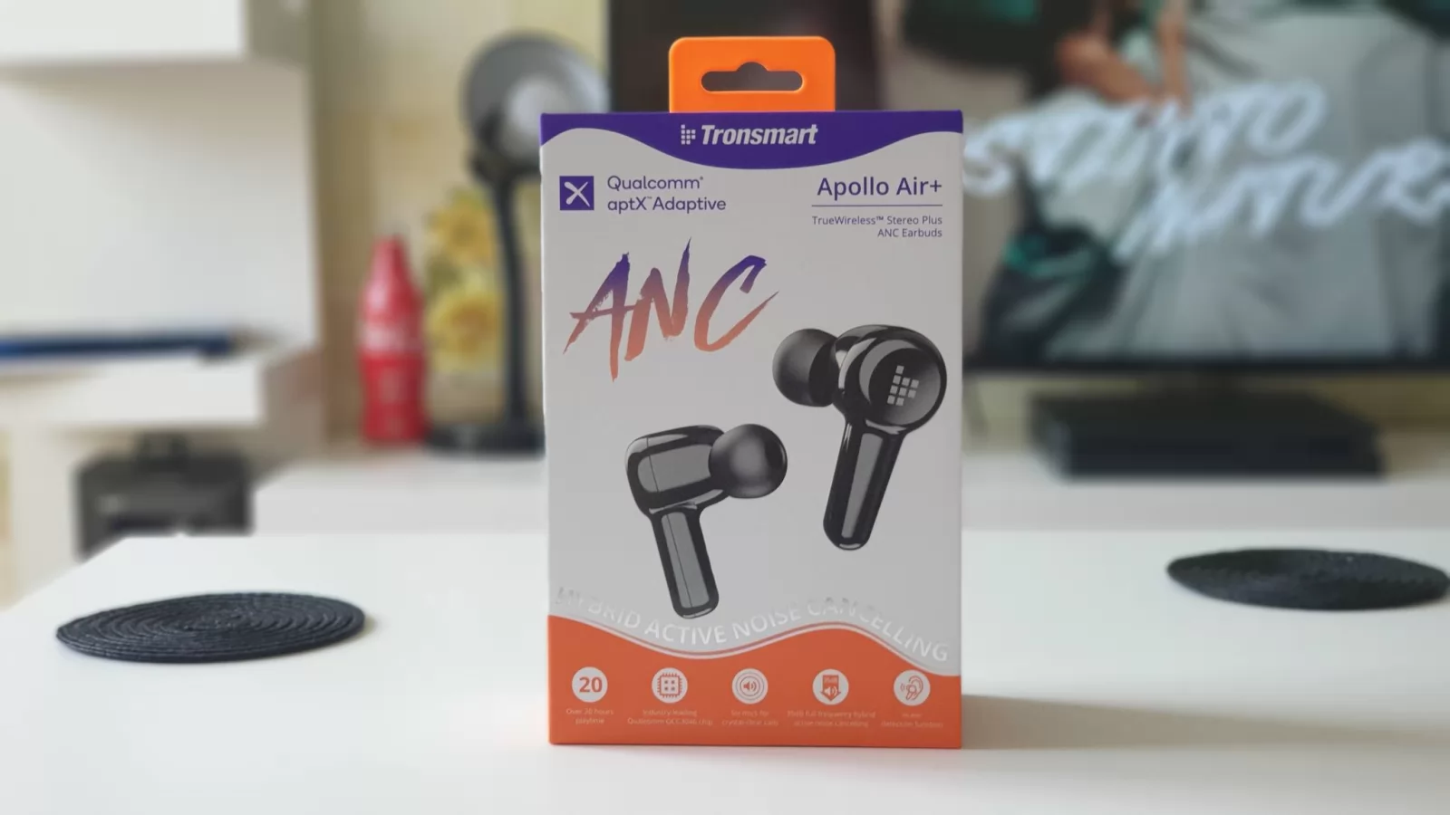 Prezentare Tronsmart Apollo Air+: Căști wireless in-ear cu ANC, volum și bass puternic și alimentare wireless