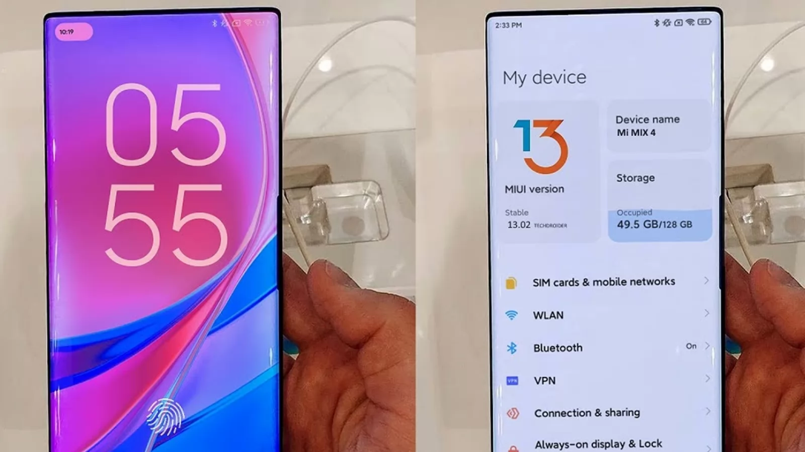 Xiaomi Mi Mix 4 va suporta încărcarea rapidă la 120W; Telefonul primește certificarea 3C, semn că lansarea se apropie