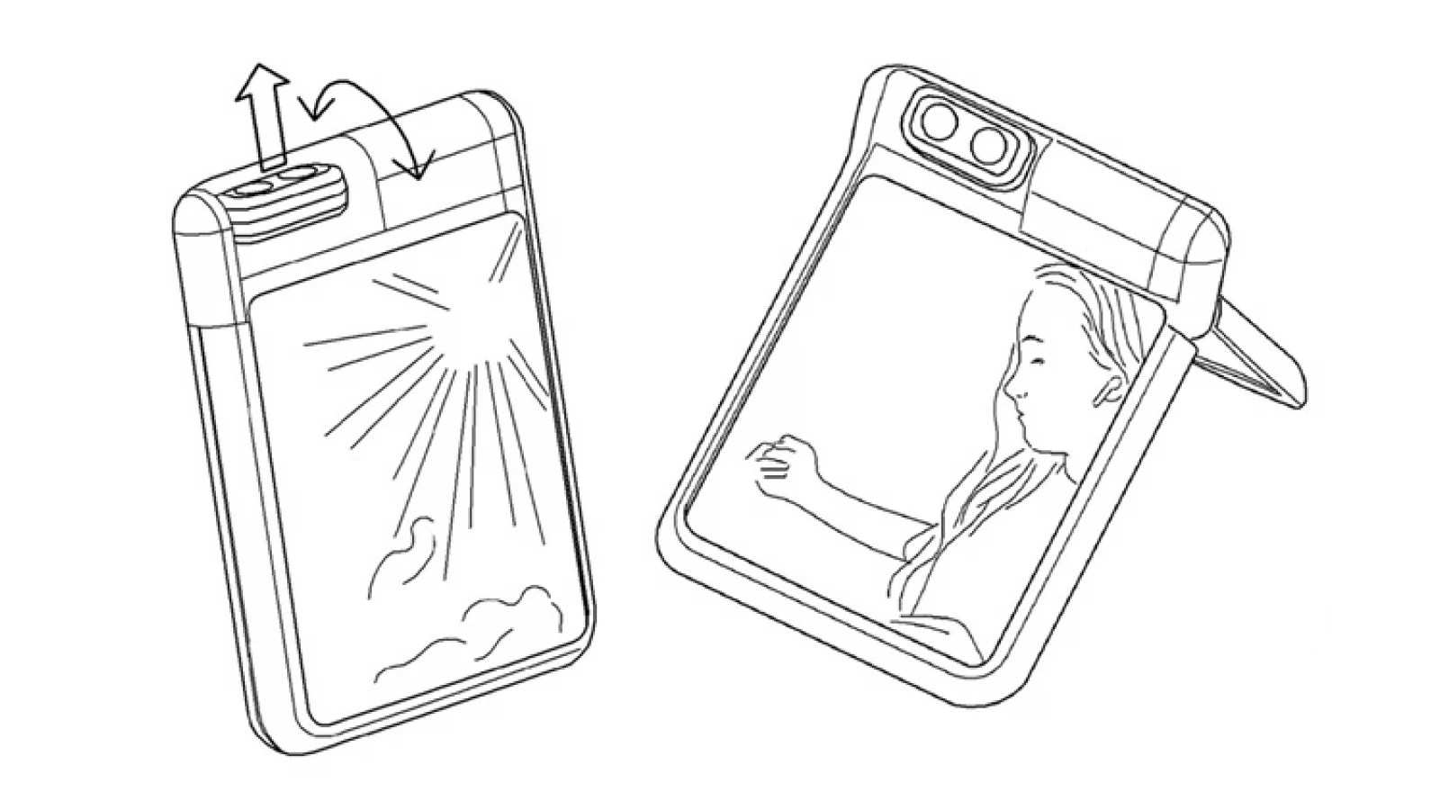 Samsung ia în calcul integrarea unei camere foto rotative pe un viitor pliabil cu clapetă; Z Flip 4? (Brevet)