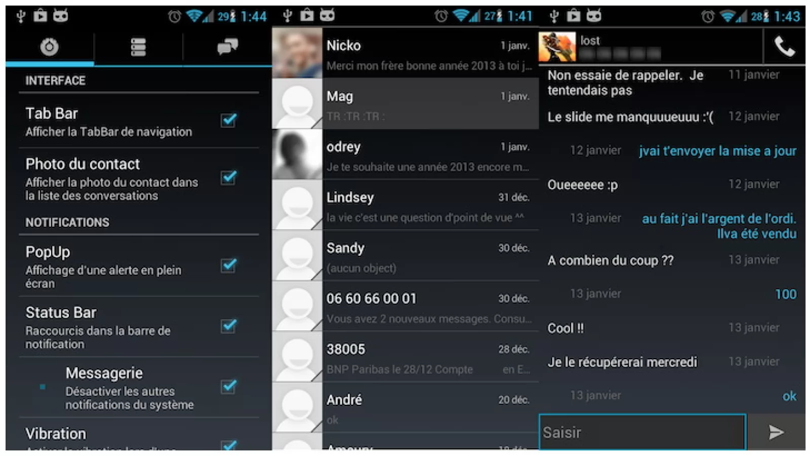 Iată una dintre cele mai atractive variante pentru aplicația de mesagerie Android (ICS+ - Gratuit)