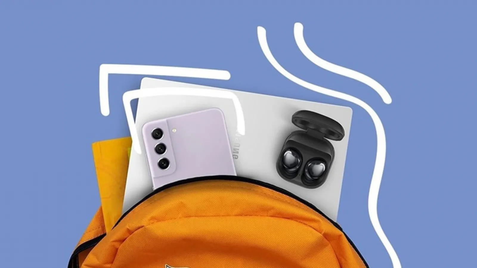 Samsung Galaxy S21 FE apare din greșeală într-un material promo oficial; Un device din suita "Back to School"