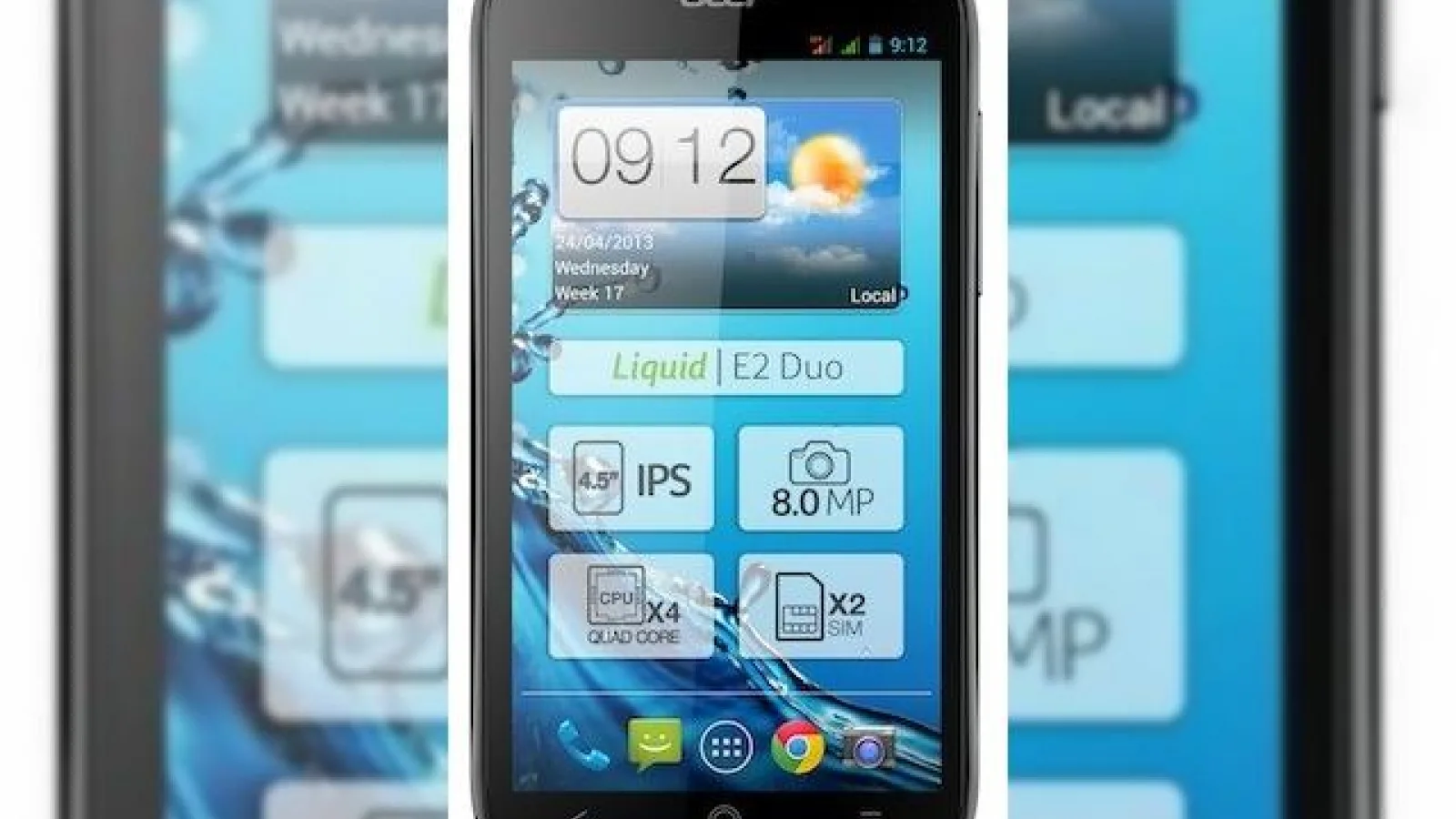 Acer anunța telefonul Liquid E2: quad core + dual SIM