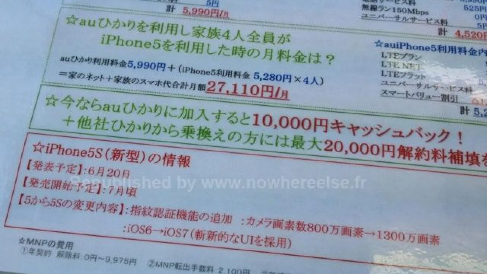 Un operator din Japonia va oferi iPhone 5S la pre-comandă Încă Înainte de lansarea oficială a terminalului În iulie