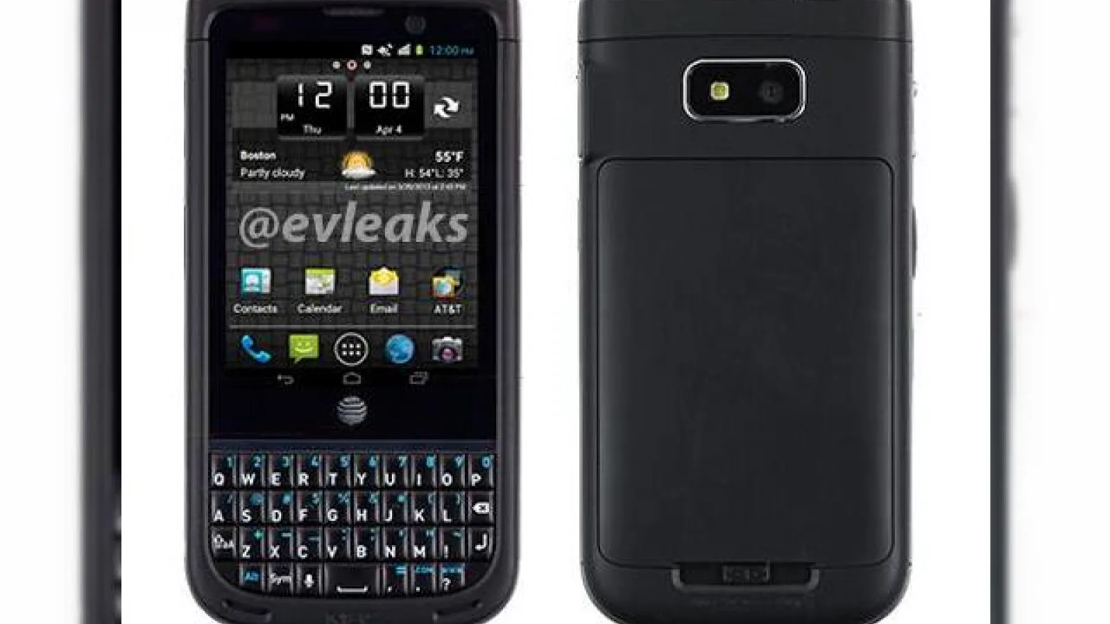 NEC Terrain, un telefon candybar cu tastatură QWERTY În stil BlackBerry