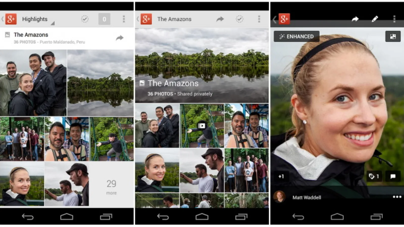 Aplicația Google+ pentru Android actualizată, primește funcții de editare foto și hashtaguri