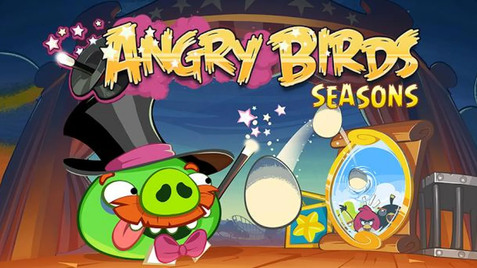 Angry Birds Seasons Abra-ca-Bacon review: un pic de bacon, un pic de clownerie (Video)
