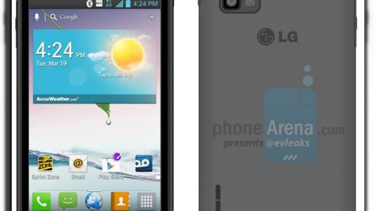 LG Optimus F3 Își face apariția În prima imagine, telefon midrange cu LTE