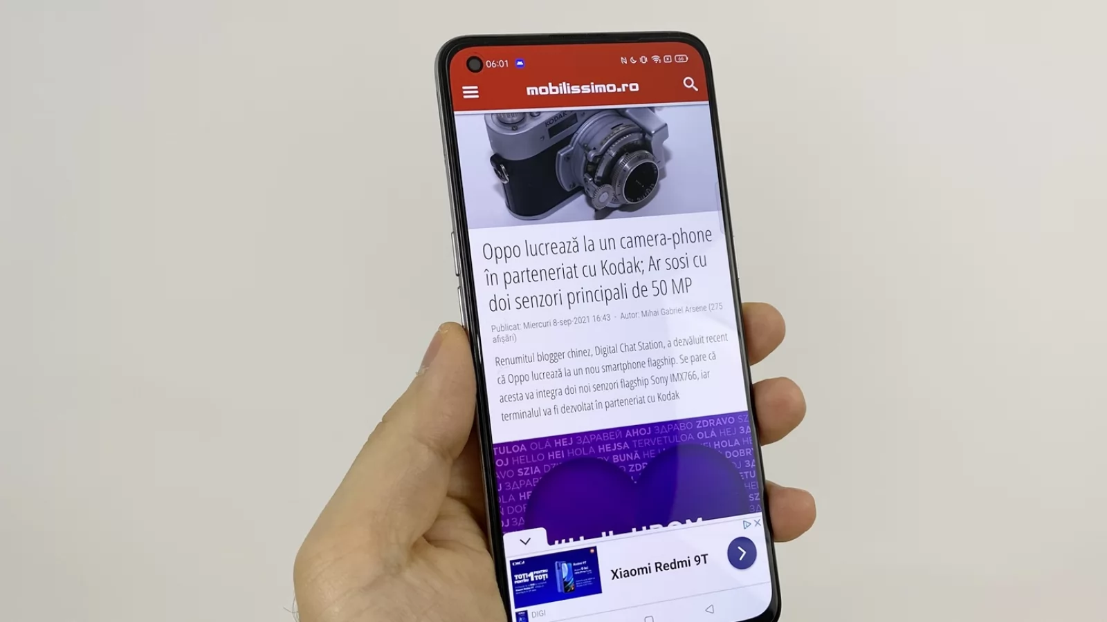 realme GT Master Edition: Display generos cu luminozitatea, refresh rate numai bun de gaming
